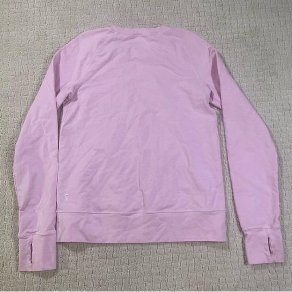 Ivivva By Lululemon Youth Pink Pullover Sweater with Pockwt Size 14 - Picture 4 of 8